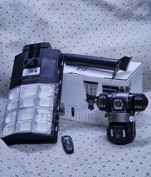 Solar Powered Outdoor 4g CCTV Camera With Floodlight CCTV Camera 180W