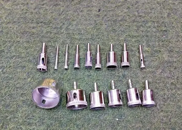 Diamond Glass Hole Saw Set 15pcs