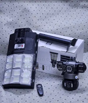 V380 Pro Solar Street Light PTZ Flood Light 4G Camera 180W