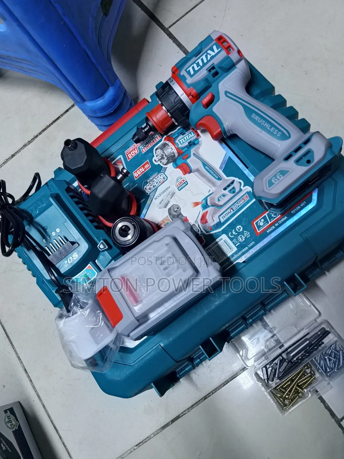 66N.m Total Compact Brushless MultiHead Drill Driver