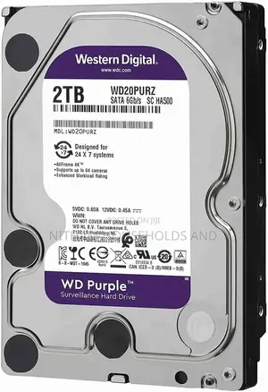 WD Purple 2TB Surveillance Hard Disk Drive
