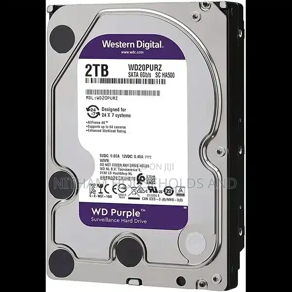 WD Purple 2TB Surveillance Hard Disk Drive