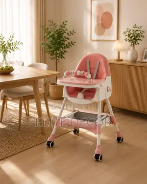 Baby Movable Feeding Chair With Safety Tray