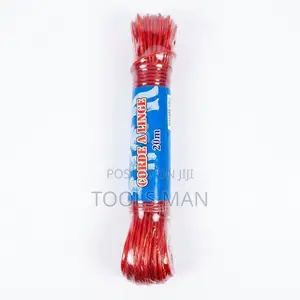 20M PVC Heavy Duty Hanging Clothesline -Metal Steel Thread Cloth Line