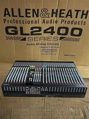 Allen Heath GL2400 24-Channel Professional Analog FOH /Monitor Mixer