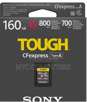 Sony Tough 160gb 800mb/S-700mb/S Cf Express Type a Memory Card