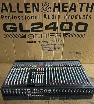 Allen Heath GL2400-24 Analog Mixing Board (24-Channel,4-Group,6-Aux)