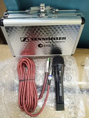 Sennheiser E 838 II-S Professional Cardioid Dynamic Vocal Microphone K