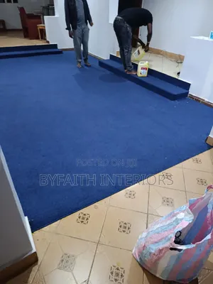 Nevy Blue Wall to Wall Carpet