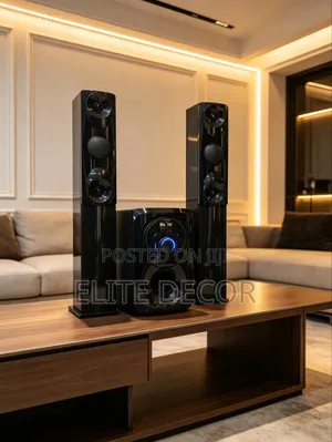 Globalstar GS-601 2.1CH Tall Boy Multimedia Speaker System