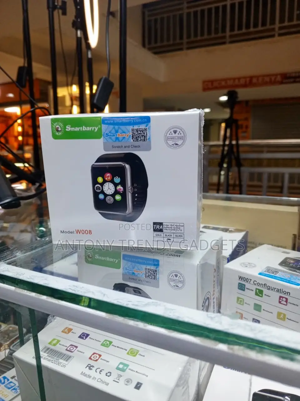Smartberry W008 Smartwatch With SIM Card Memory Support