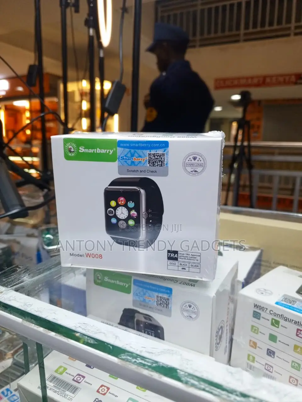 Smartberry W008 Smartwatch With SIM Card Memory Support