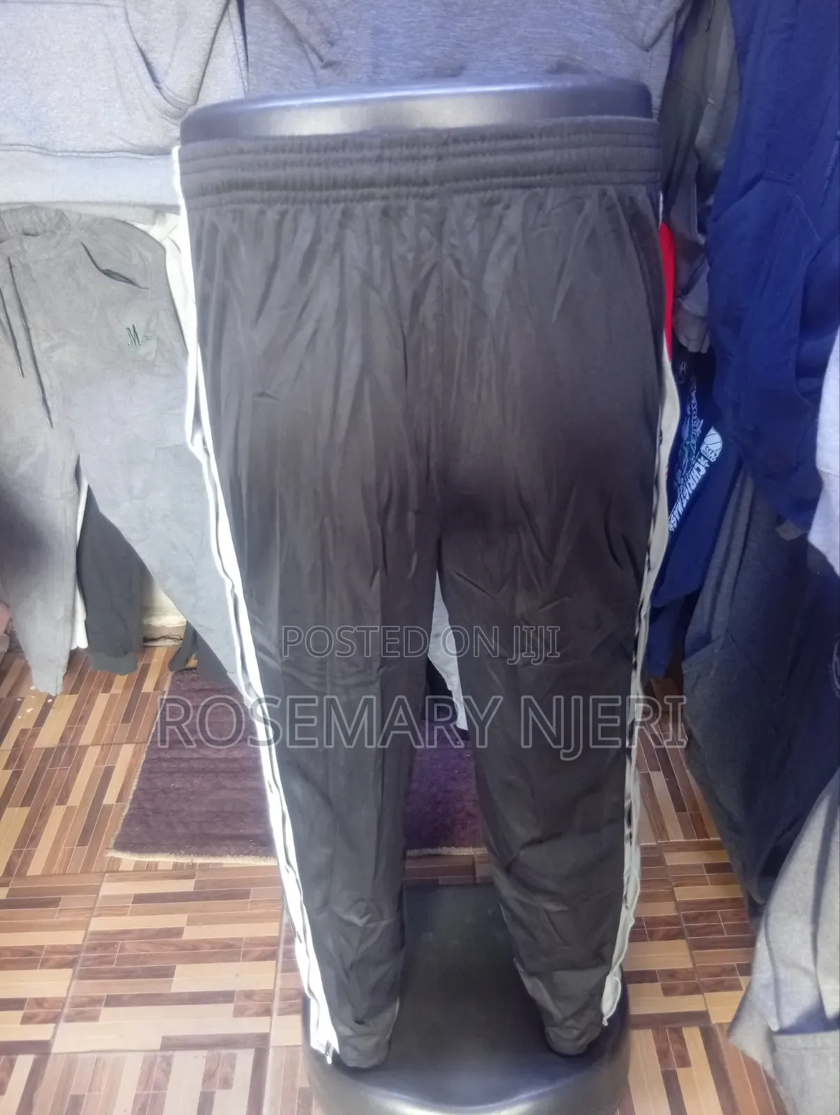 Adidas Snap- Button Tracksuit Pant