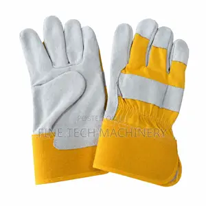 Short Safty Leather Gloves