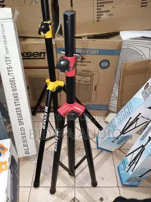 Heavy-Duty Professional Tripod Speaker Stand Set