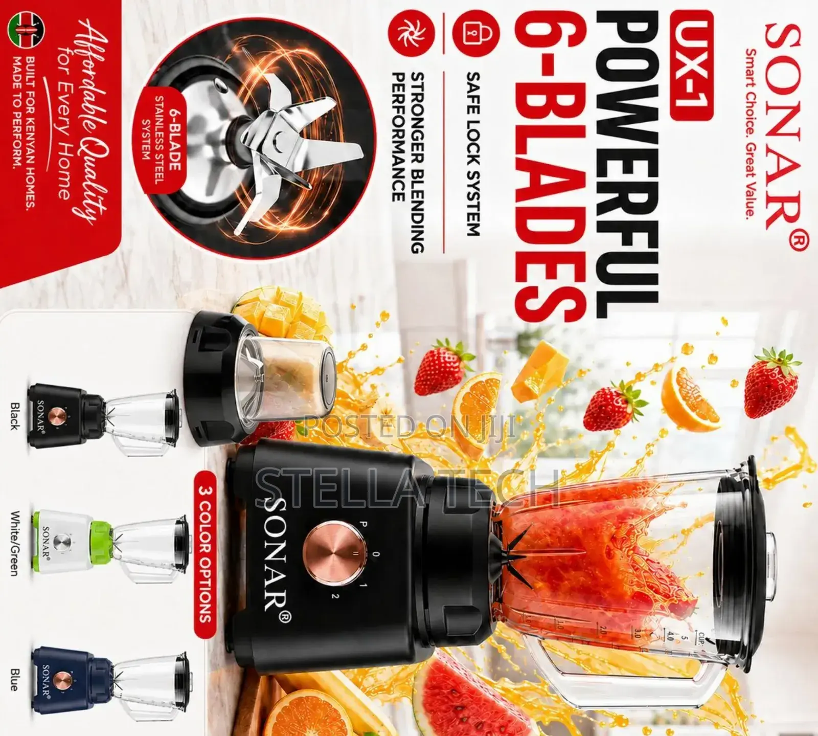 Sonar 2 in 1 Blender