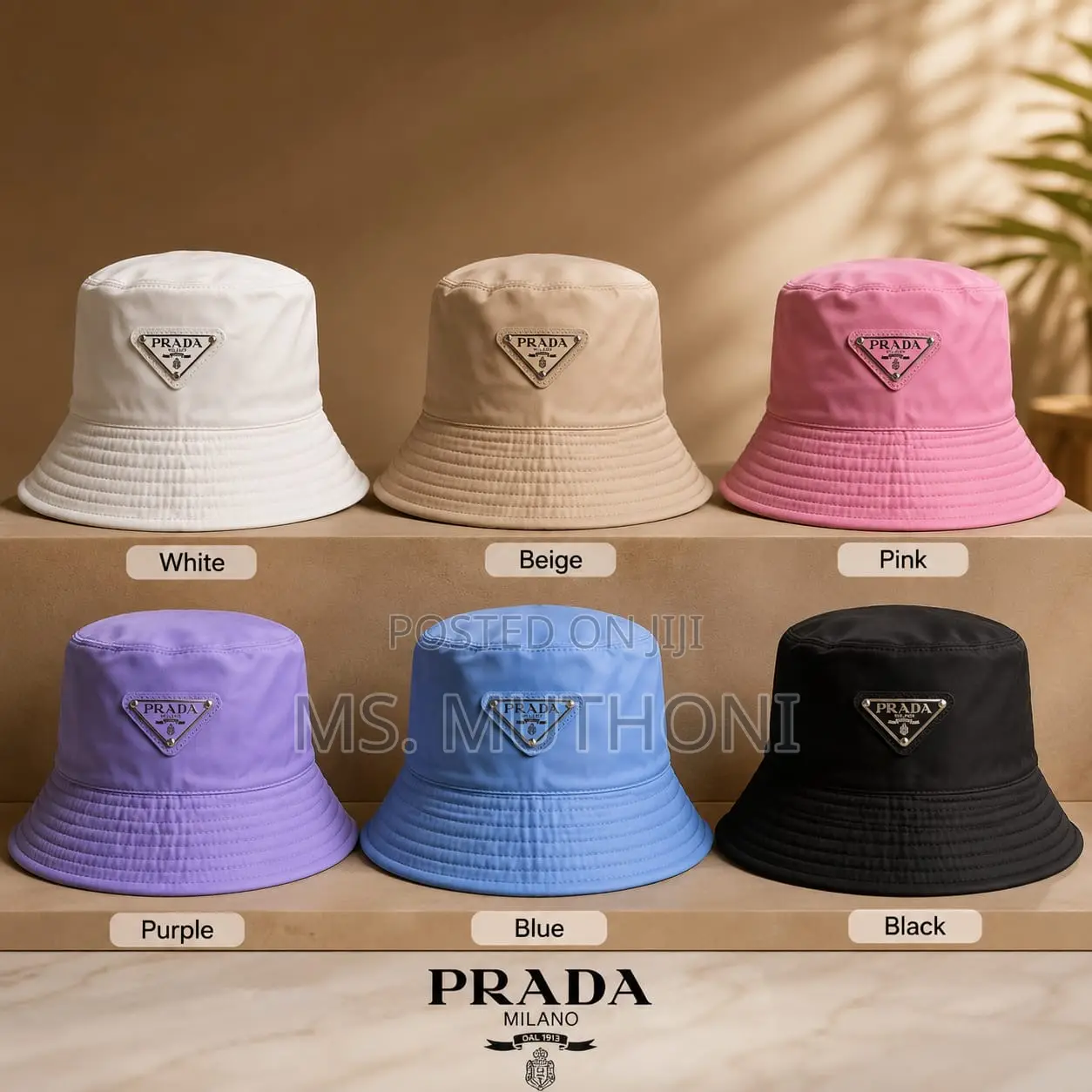 Prada Re-Nylon Bucket Hat