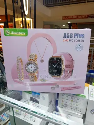A58 Plus Ladies Smartwatch With Calling Fitness Tracking