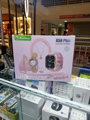 Smartbarry A58 Plus 2.02" Smart Watch Gift Set for Ladies