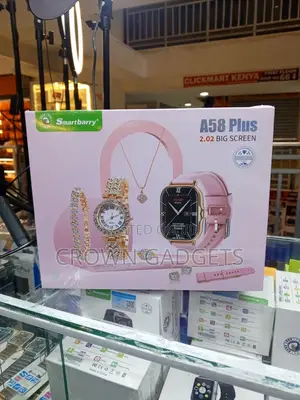Smartbarry A58 Plus Fitness Smartwatch Gift Collection