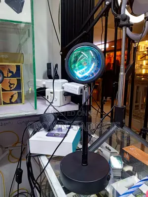 USB Sunset Projection Lamp 16 Colors LED Mood Light Remote