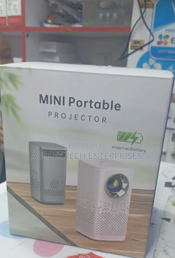 New Advanced Mini HY1 Portable Projector – Wireless WiFi Projecto