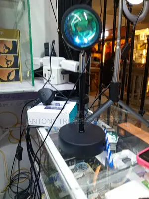 RGB Sunset Lamp Projector USB LED Light With Remote Control