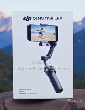 DJI Osmo Mobile 8P Smartphone Stabilizer With Built-in Display.