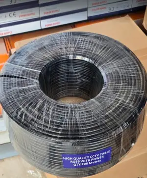 Coaxial RG59 With Power (200M) Cable 200 Meters Roll