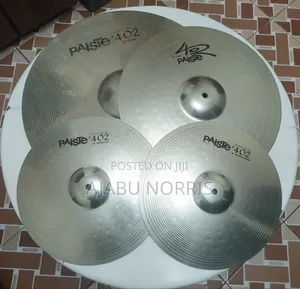 Original Paiste 402 Cymbals.