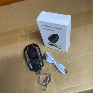 Universal USB-C Keychain Emergency Charger for Android Devices