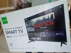 Syinix 43 Smart Frameless,Smart Streaming Made Simple