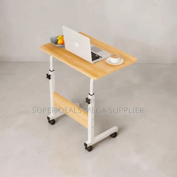 Height Adjustable Laptop Table Modern Mobile Office Workstation