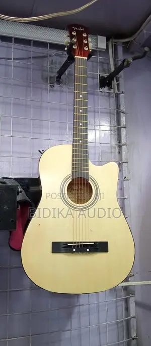 Fender-Branded 38-Inch Cutaway Acoustic Guitar (Natural Finish)