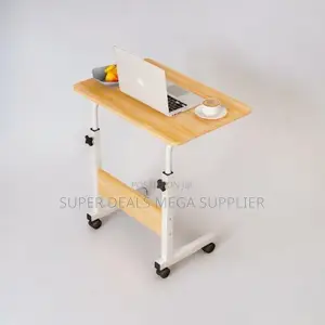 Height Adjustable Laptop Table Portable Desk for Bedroom and Office