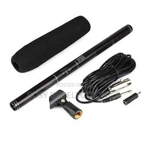 Super Uni-Directional Condenser Microphone Boom Mic for Camera