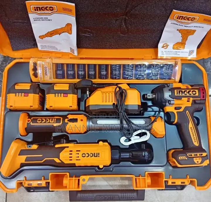 Ingco Cordless Combo Set 20v