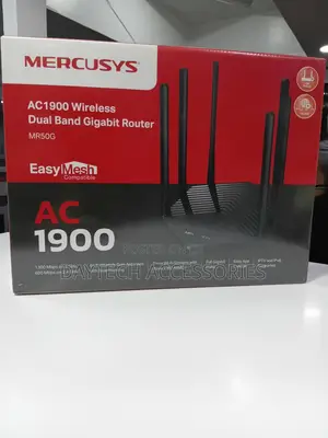 Mercusys MR50G WiFi Router AC1900 Dual Band 3x RJ45 1000Mb/S.