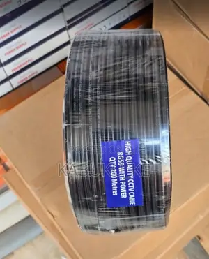 200m Coaxial RG59 CCTV Wire Cable With Power (200M) Cable