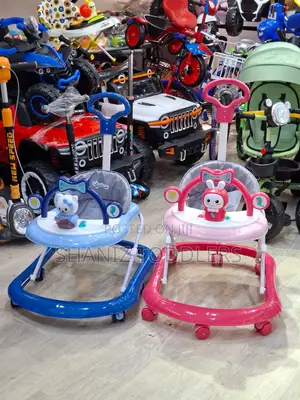 Adjustable Baby Walker With Music Toy for Toddlers
