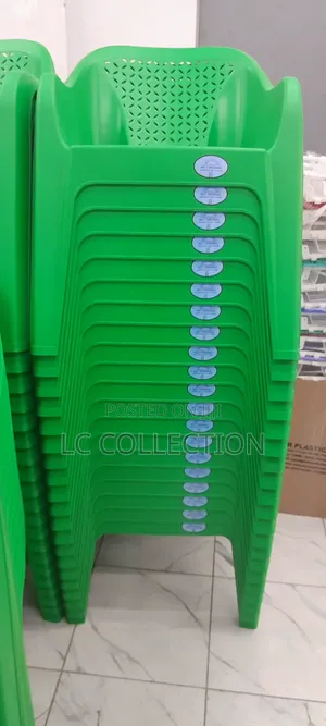 Safaricom Green Upright Chairs