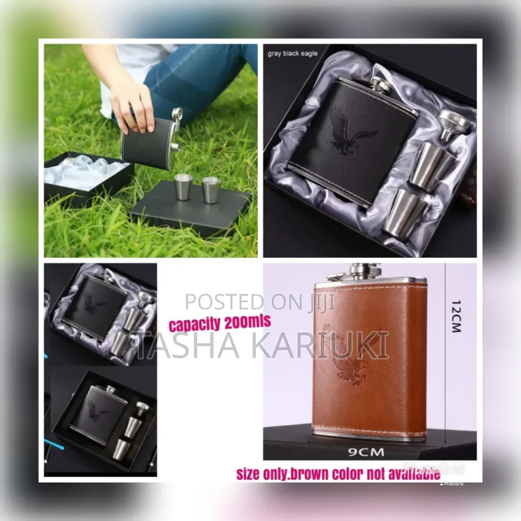 Hip Whisky Bottle 200mls