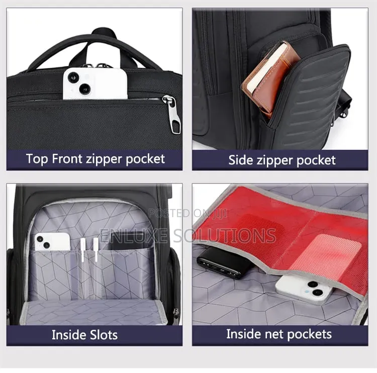 Ponasoo 5233 Premium Antitheft Backpack