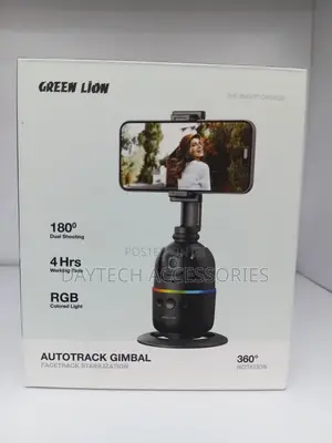 The Greenlion Autotrack Gimbal Comes With 360° Rotation!