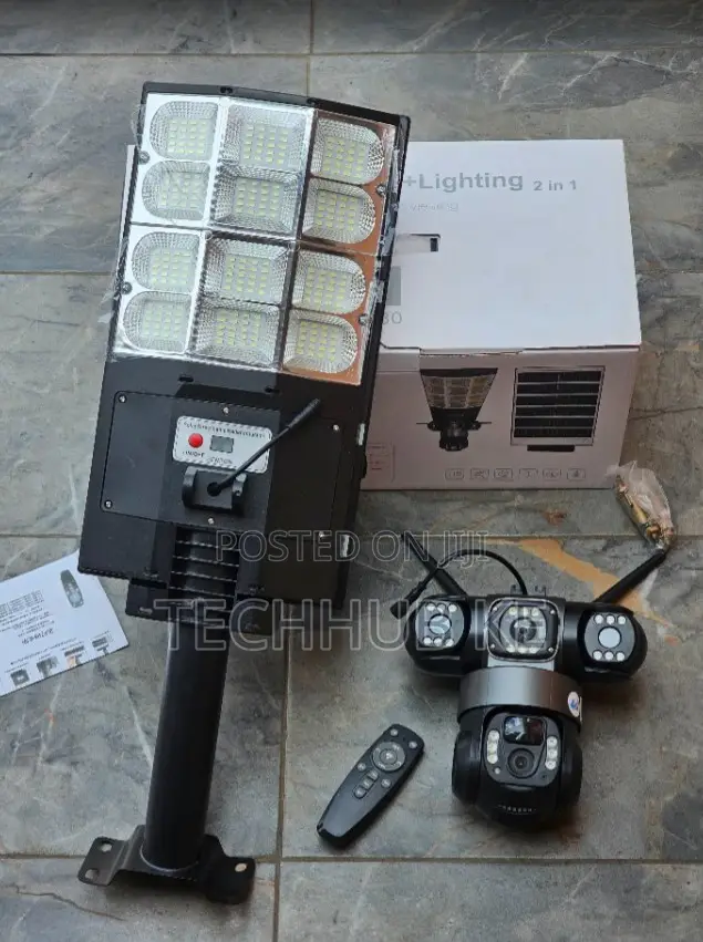 4g Solar Security Camera 180W Wireless PTZ Camera With Motion Detecton