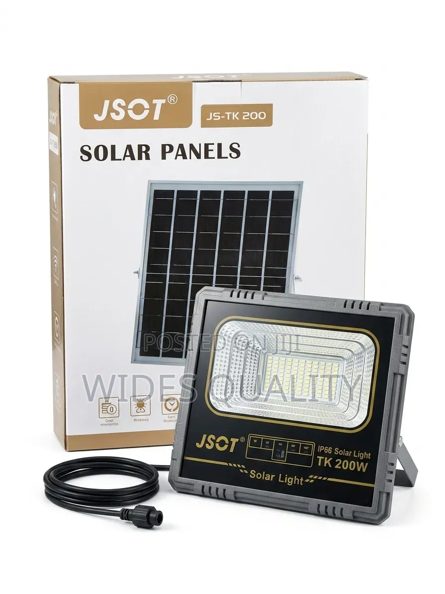 200 Watts Solar Light/ Security Solar Floodlight.