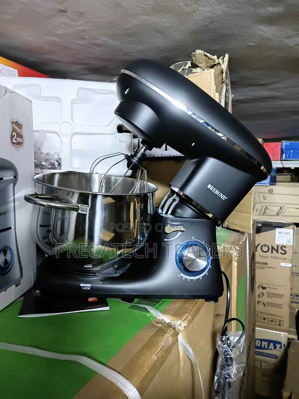 Rebune 7L Stand Mixer – Multi-Function Kitchen Mixer