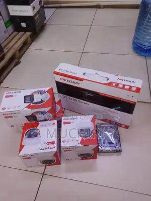 Hikvision 2MP Smart Hybrid IP Camera Kit With NVR Full Accessories