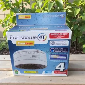 Enerbras Enershower 4T Powerful Instant Heating Shower Borehole Water