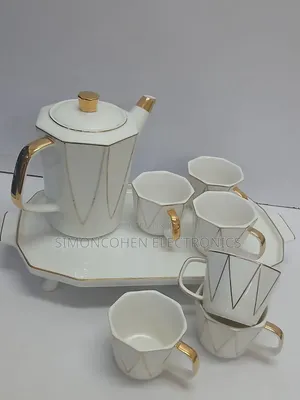 Nordic Ceramic Tea Set With Kettle